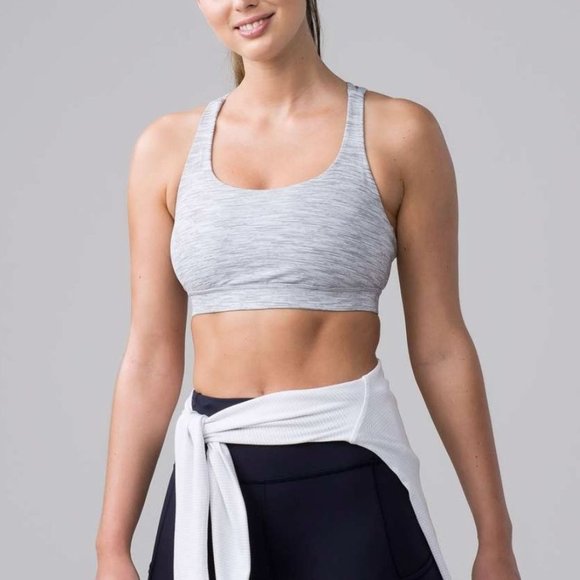 Lululemon Energy Bra Wee Are From Space Ice Grey Alpine White - Picture 8 of 8